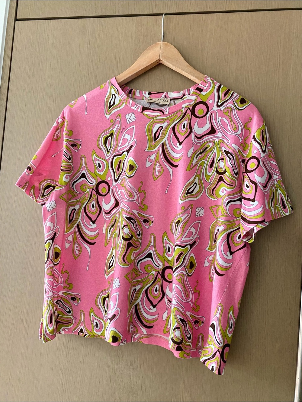 Emilio Pucci africana print t shirt